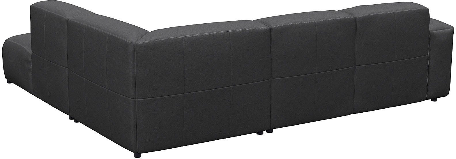 FLEXLUX Ecksofa Lucera, super Sitzkomfort durch Kaltschaum im Sitz, L-Form, modern & anschmiegsam, Designsofa, modernes skandinavisches Design