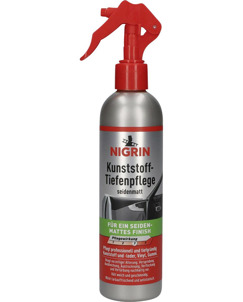 Nigrin Kunststoff Tiefenpflege seidenmatt 300ml Autopolitur