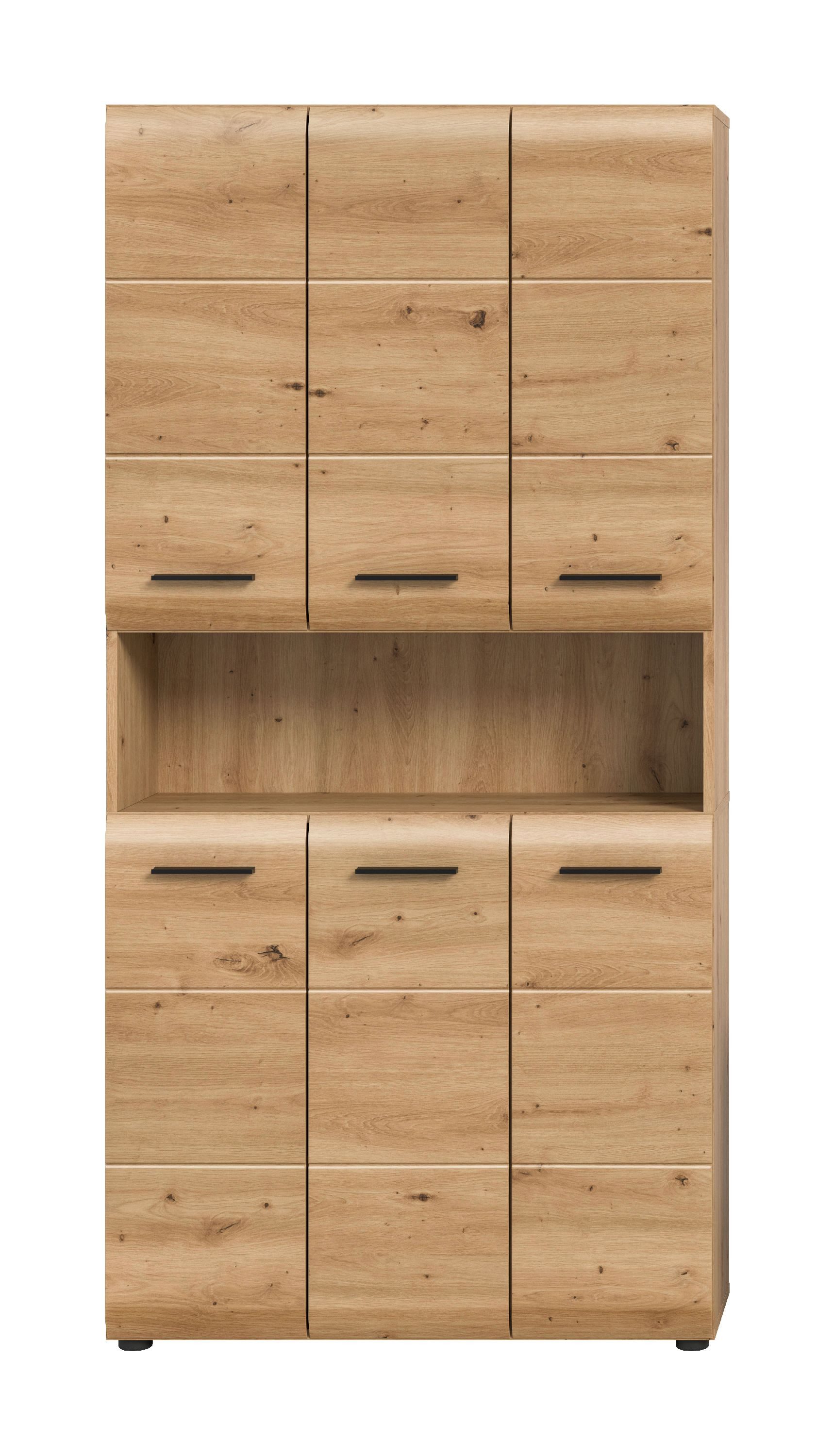 xonox.home Stauraumschrank Artisan Oak Nachbildung Melamin beschichtet mode günstig online kaufen