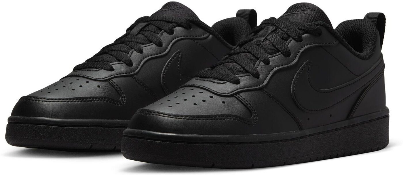 Nike COURT BOROUGH LOW RECRAFT (GS) Schwarz/Schwarz/Schwarz Sneaker – Bild 4 von 5