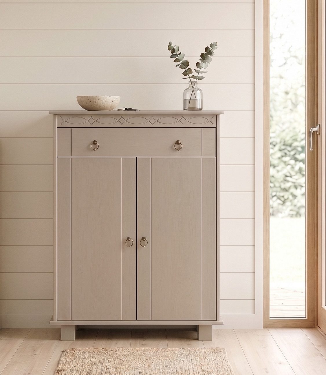 OTTO home Kommode Indra, Sideboard (B/T/H: 74/35/100 cm), 74 cm breit