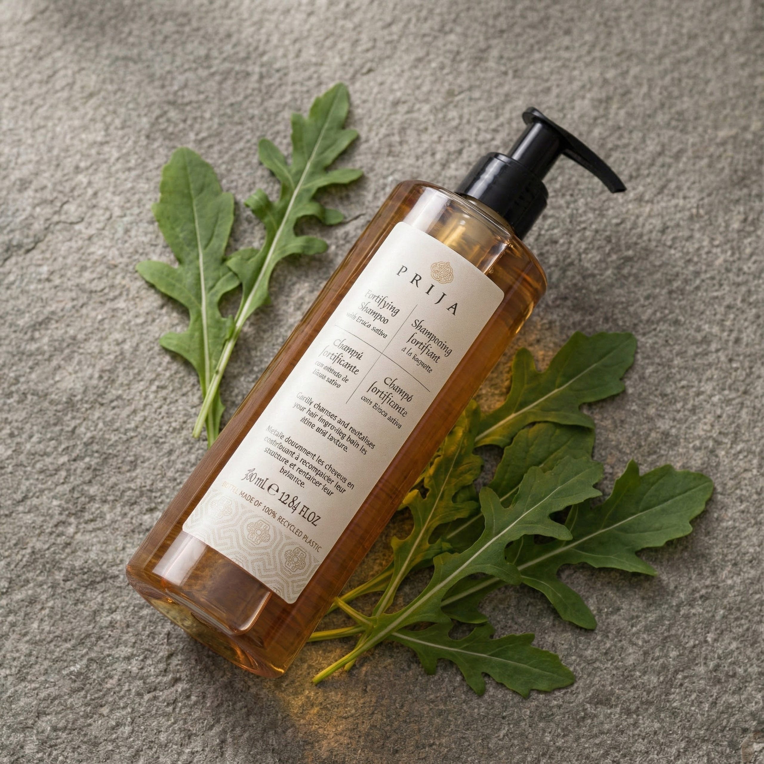 PRIJA Haarshampoo PRIJA Regenerierendes, pflegendes Haarshampoo mit Rucola, vegan