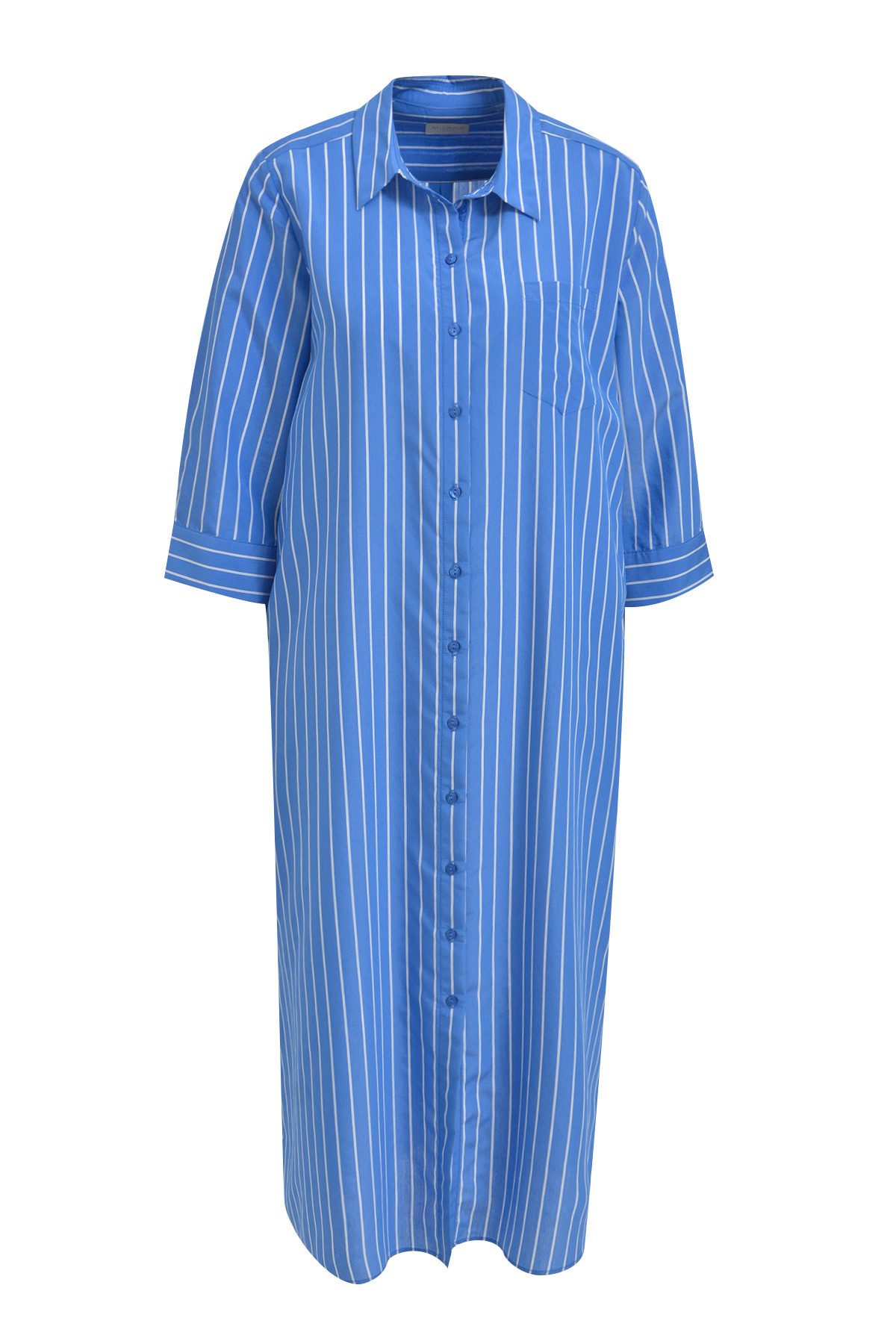 Milano Italy Hemdblusenkleid MIDI A-SHAPE SHIRTDR