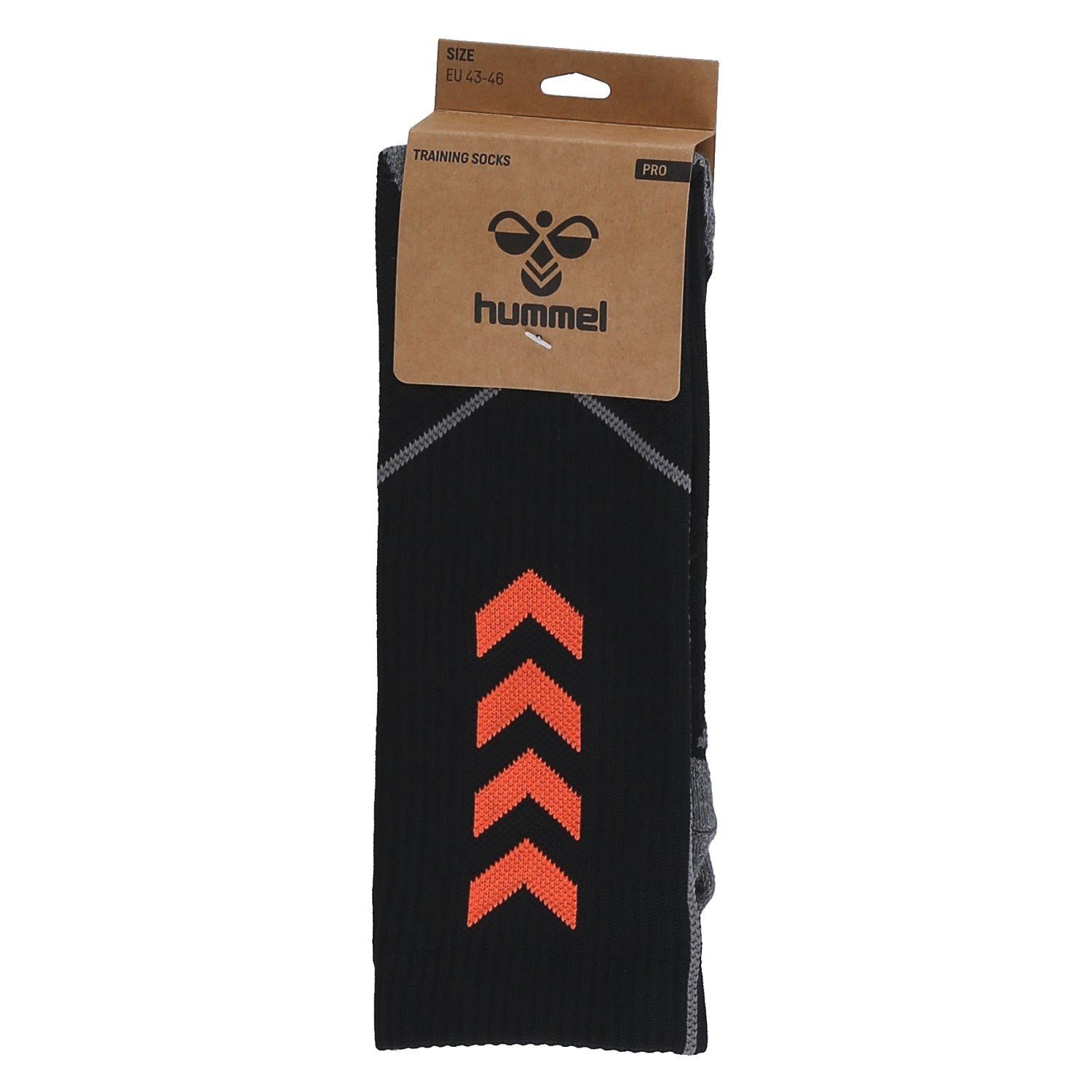 hummel Sportsocken hmlBLAZE Pro Training Crew schwarz/orange - 1 Paar