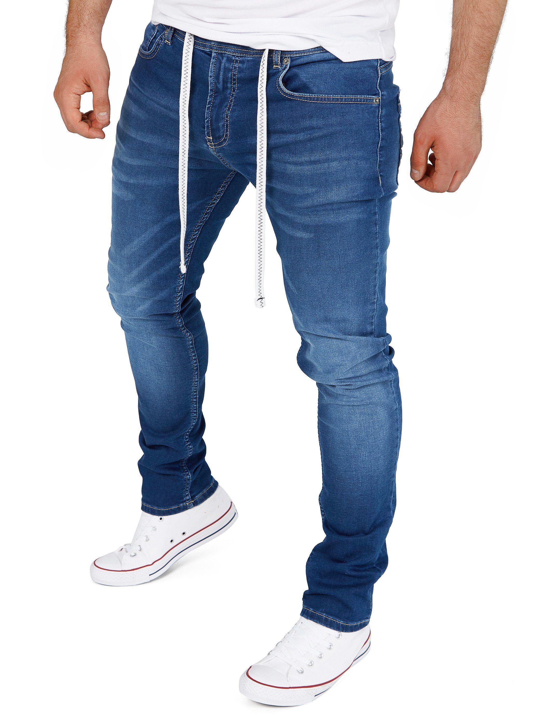 Yazubi Sweatjeans Jogginghose Herren Jogg in Jeans Steve Stretch Hose in Jogging Jeans Sweathosen Denim