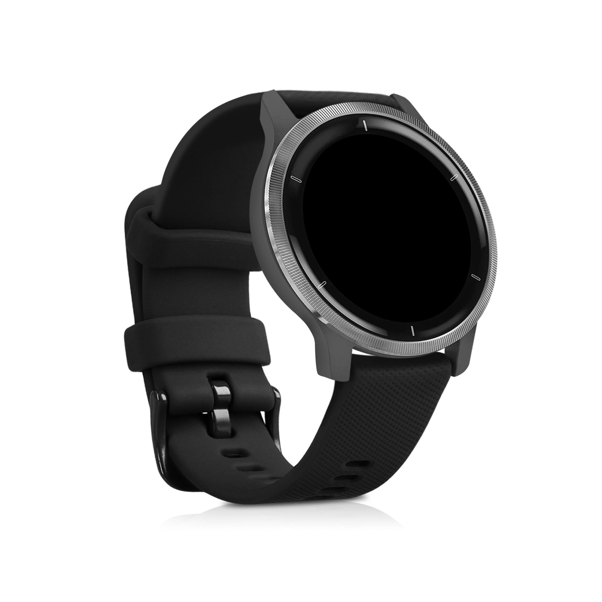 kwmobile Uhrenarmband 2x Sportarmband Armband TPU 2S, Garmin für Fitnesstracker Silikon Venu Set