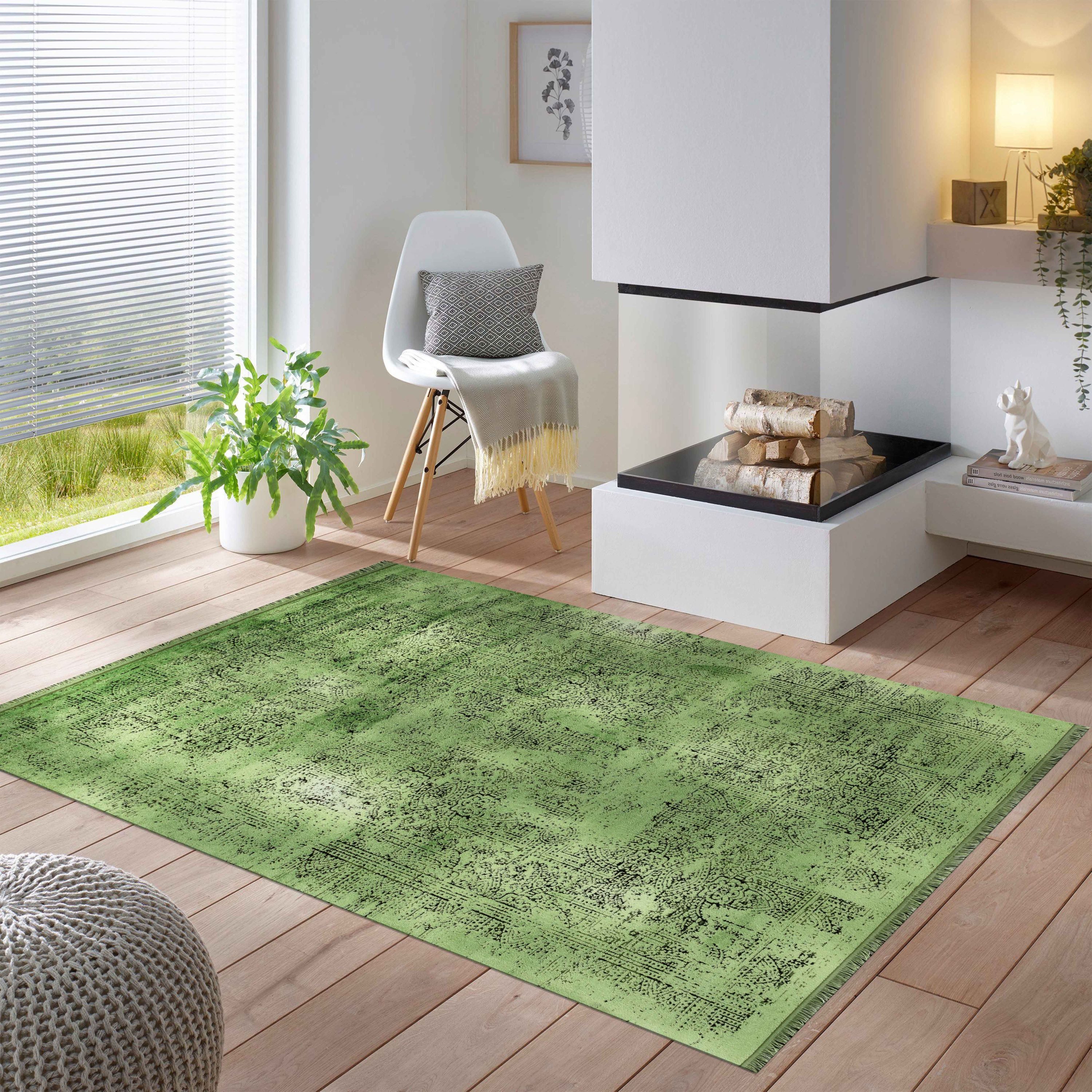SIMPEX24 Teppich Vintage Design, Läufer, Höhe: günstig online kaufen