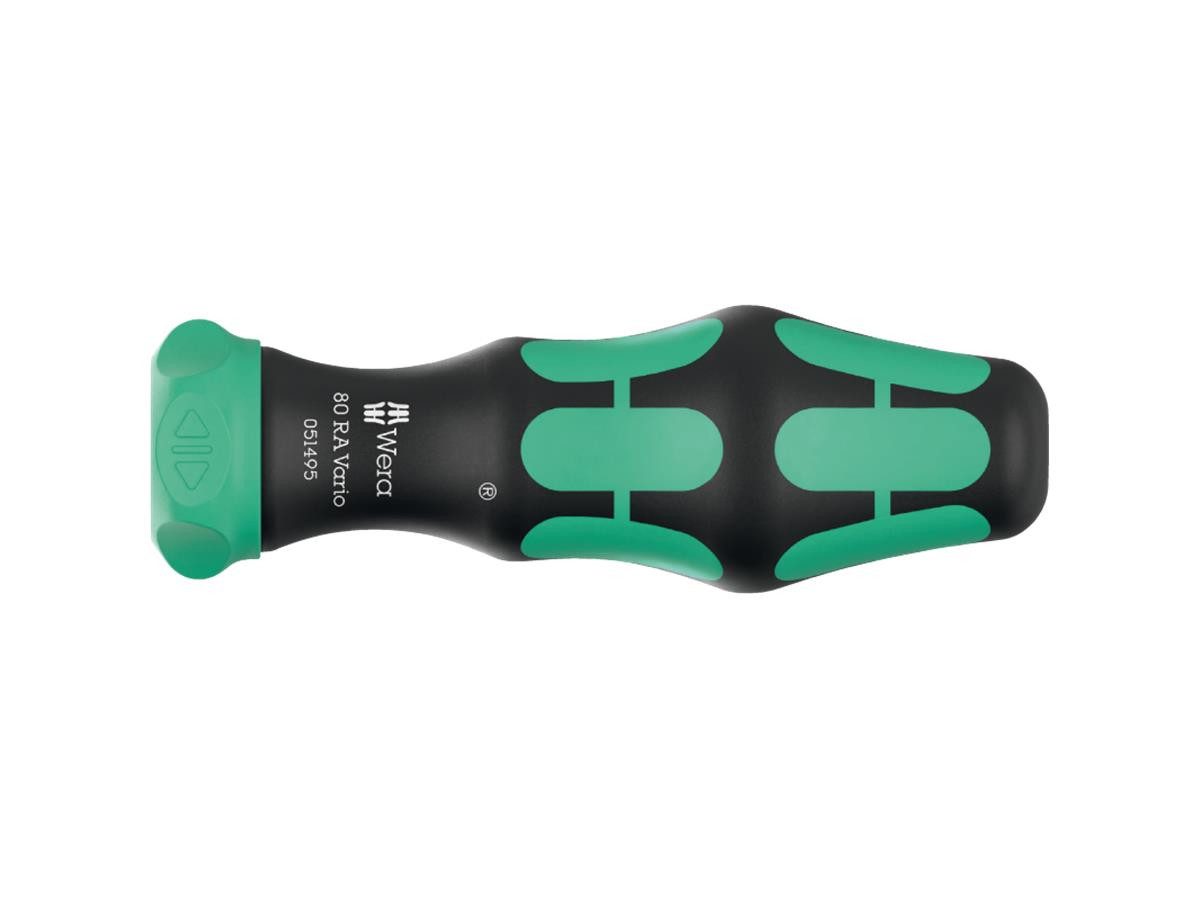 Wera Schraubendreher 80 RA Vario, mit 6 mm Innensechskantaufnahme für Kombiklingen