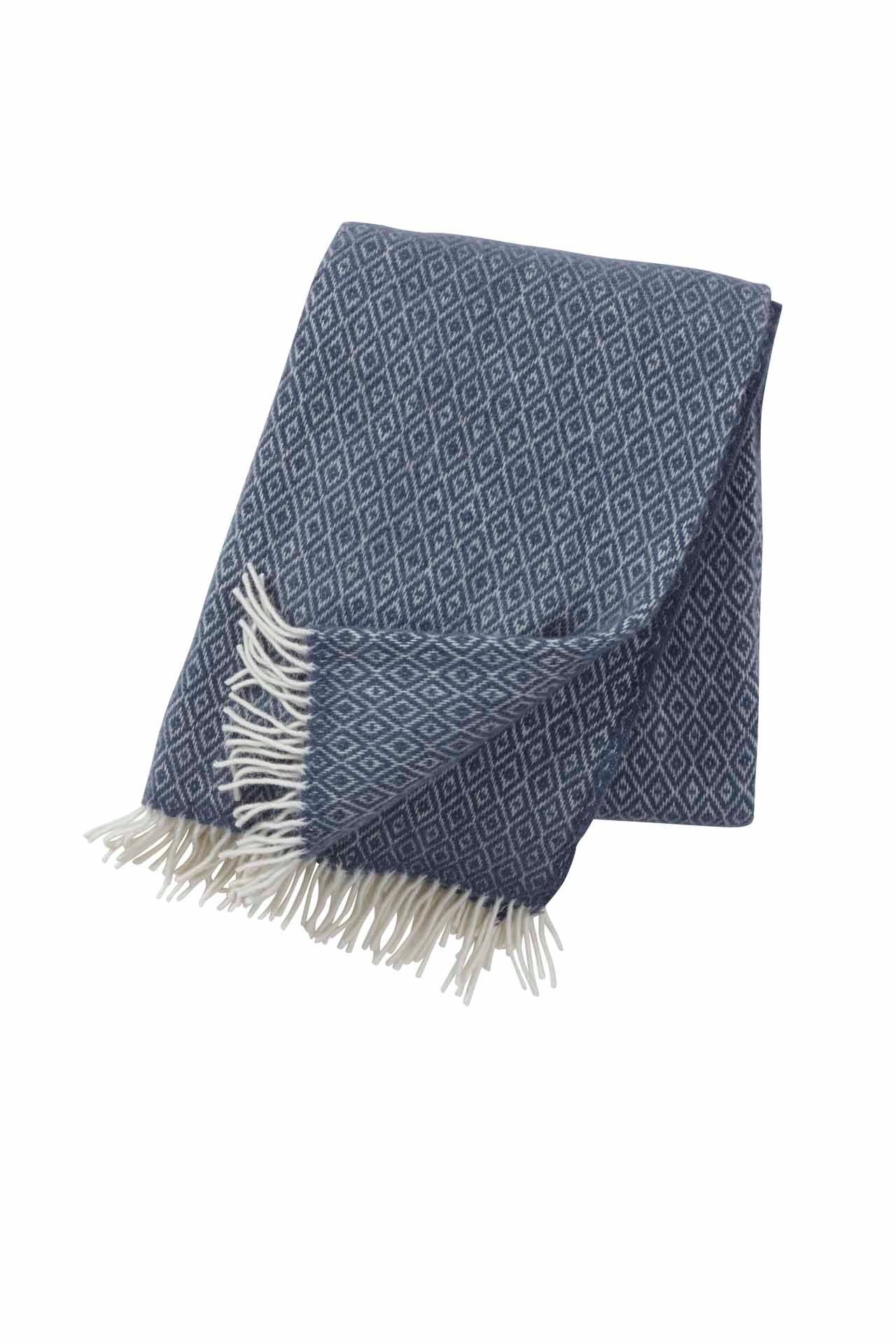 Wolldecke Wolldecke Stella 130x200 cm Sofadecke Kuscheldecke, Klippan Yllefabrik