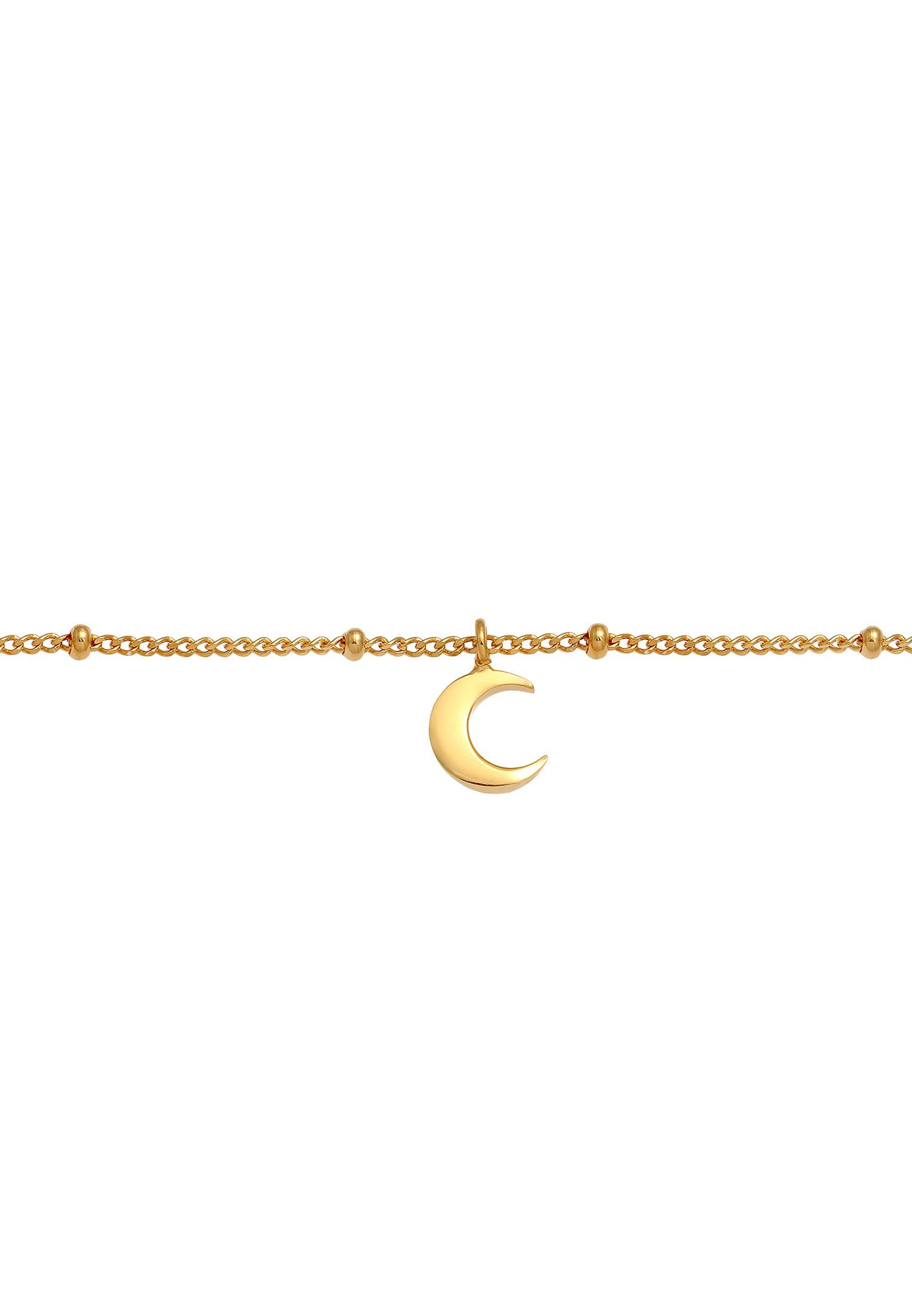 Elli Choker Choker Kugelkette Halbmond 925 Silber günstig online kaufen