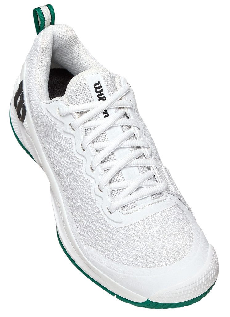 Wilson Rush Pro 4.5 Allcourt (Stabilität) 2025 weiss/grün Herren Tennisschuh