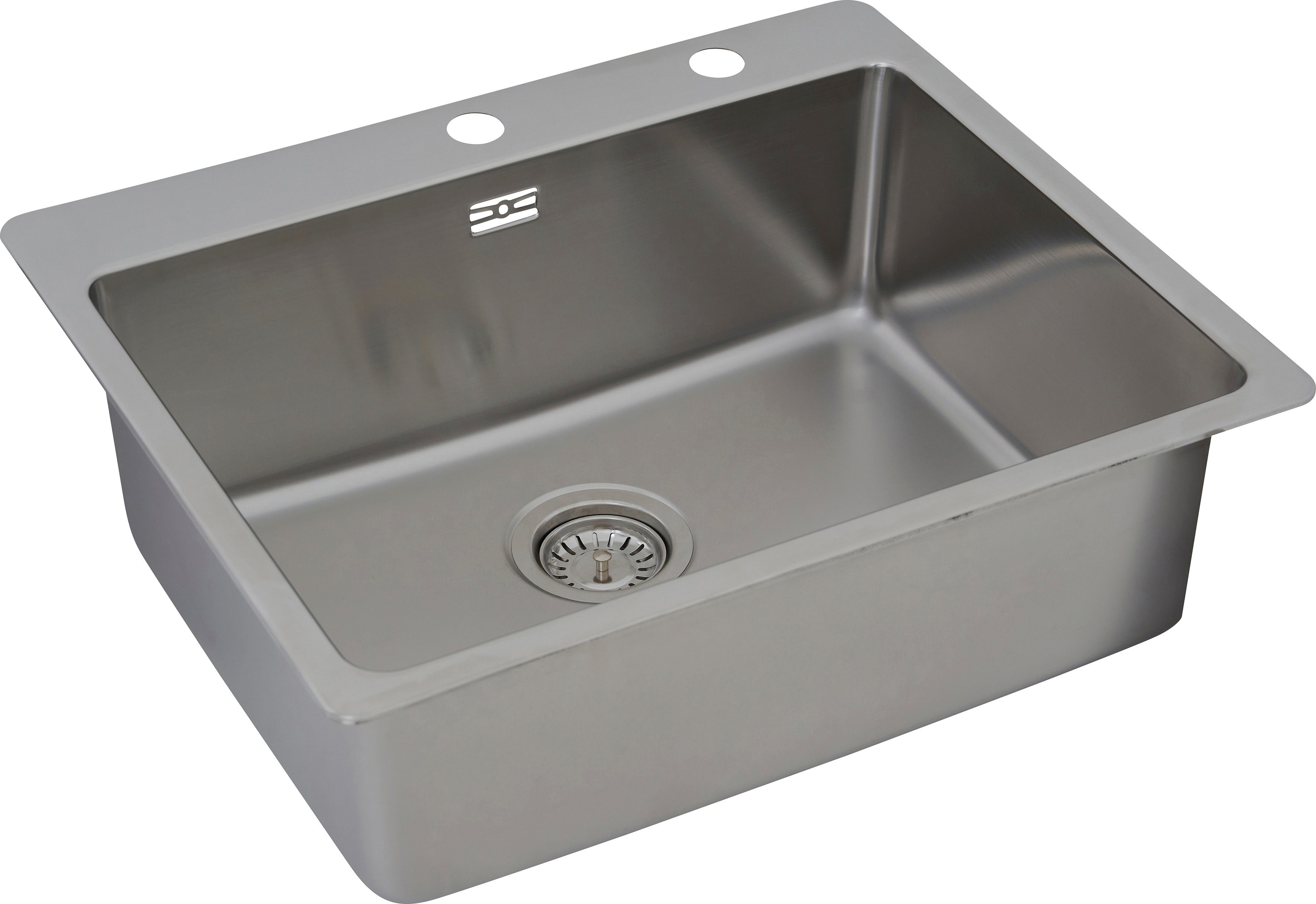 RESPEKTA Einbauspüle, 50/22,5 cm