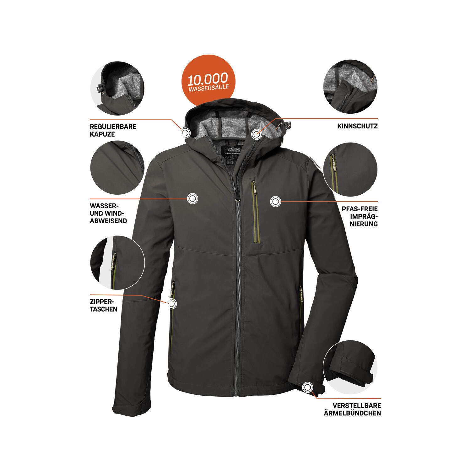 Killtec Funktionsjacke Softshelljacke KOS 259