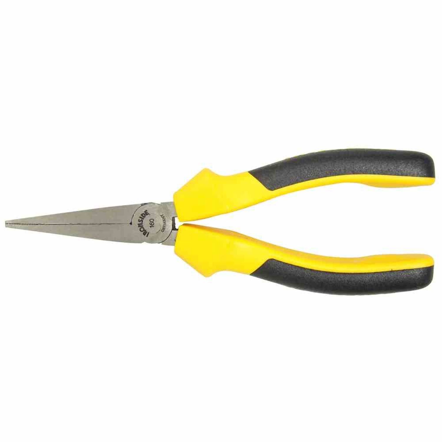 IRONSIDE Flachzange Flachzange 160 mm lang 2-Komponenten-Griff