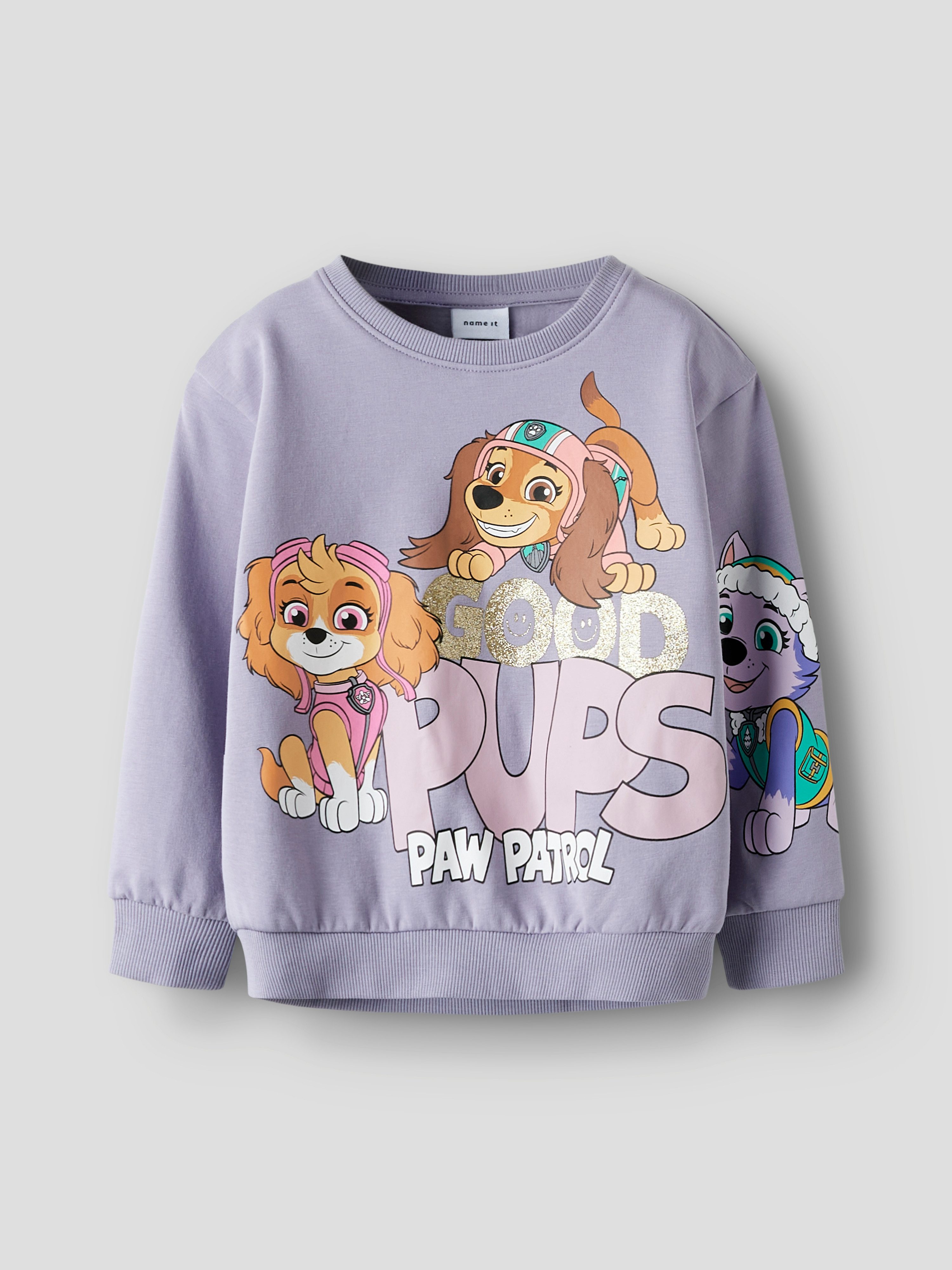 Name It Sweatshirt NMFJARA PAW NREG SWEAT BRU NOOS CPLG