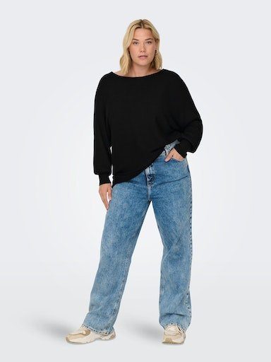 ONLY CARMAKOMA Strickpullover CARNEW ADALINE LIFE L/S PULLOVER KNT Viskosemischung