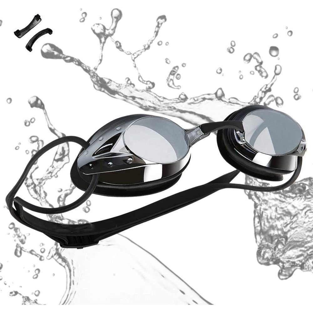 Jormftte Schwimmbrille Antibeschlag Blendschutz UV-beständig, Unisex | Brillen