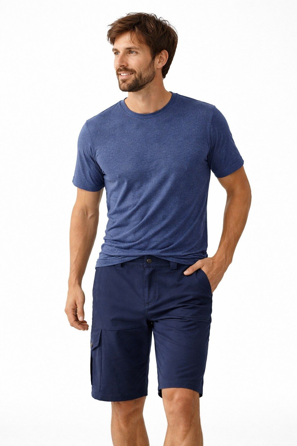 LPO Cargoshorts Hardi Praktische Taschen, elastischer Bund