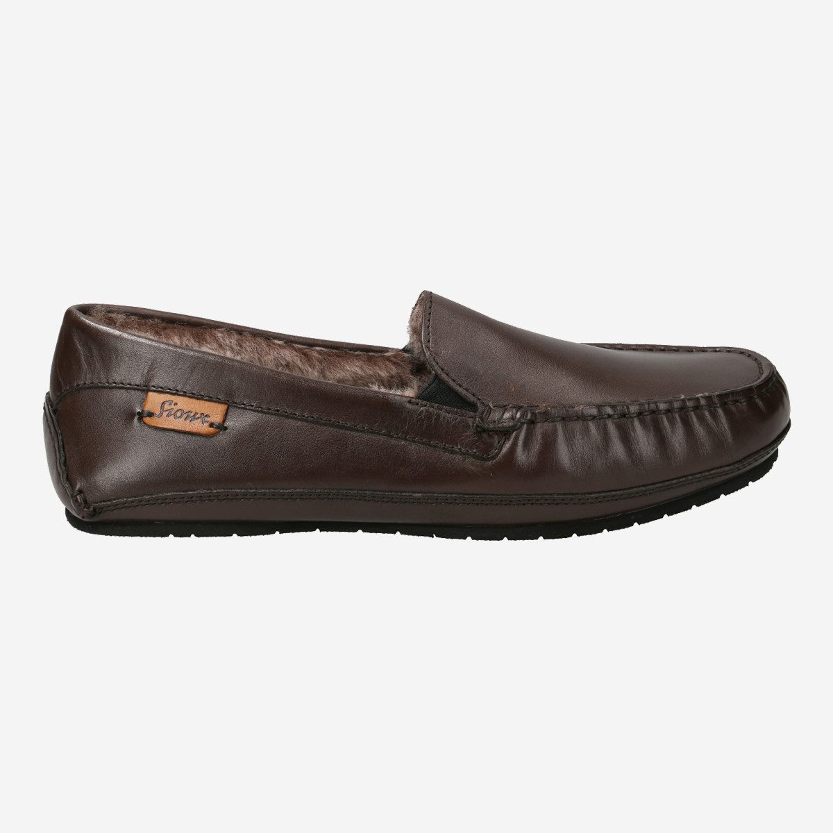 Sioux 39681 FARMILO-701-LF, Warmfutter, Slipper in Braun für Herren Slipper