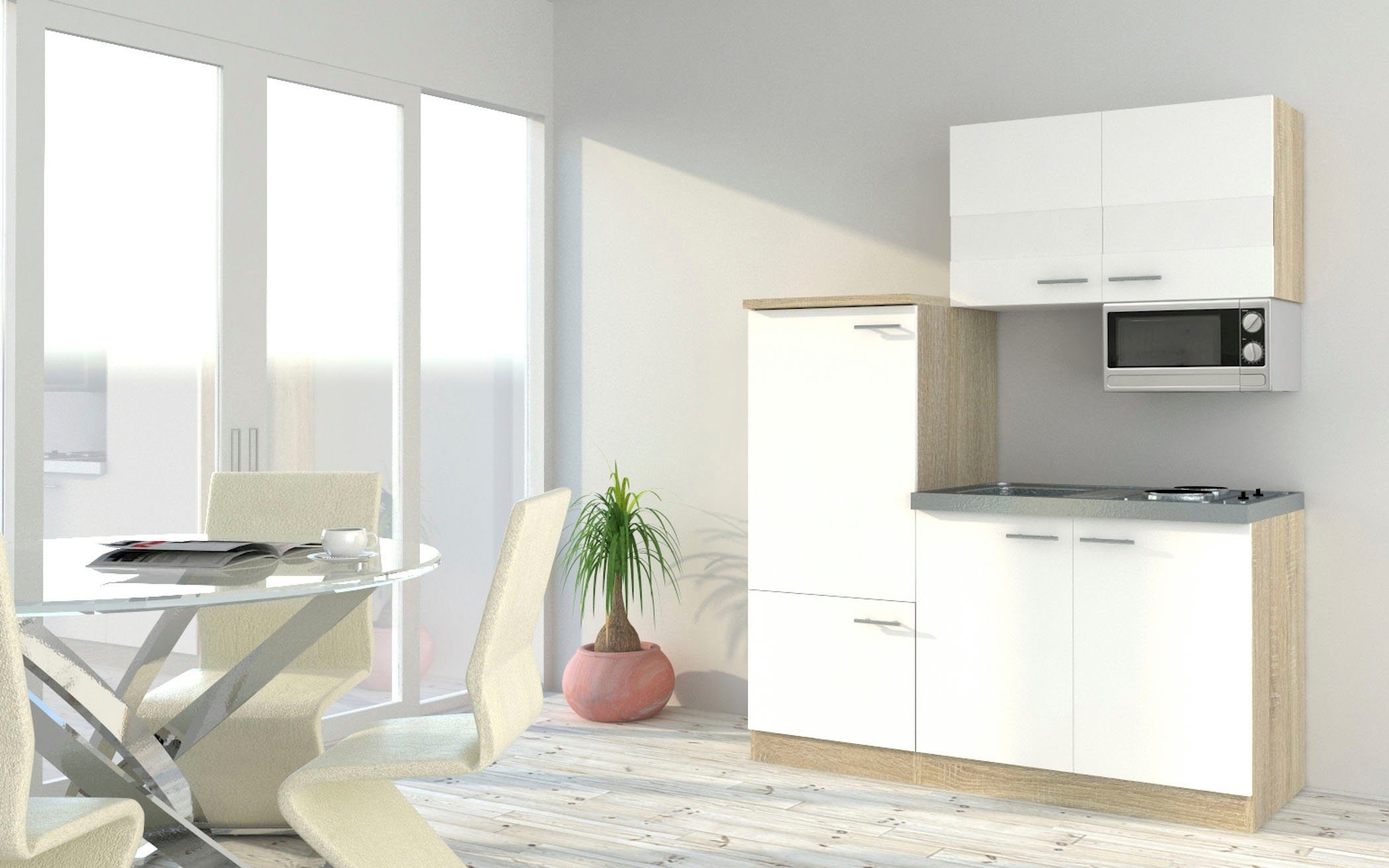 RESPEKTA Küchenzeile »Gand«, mit E-Geräten, Breite 160 cm-HomeTrends