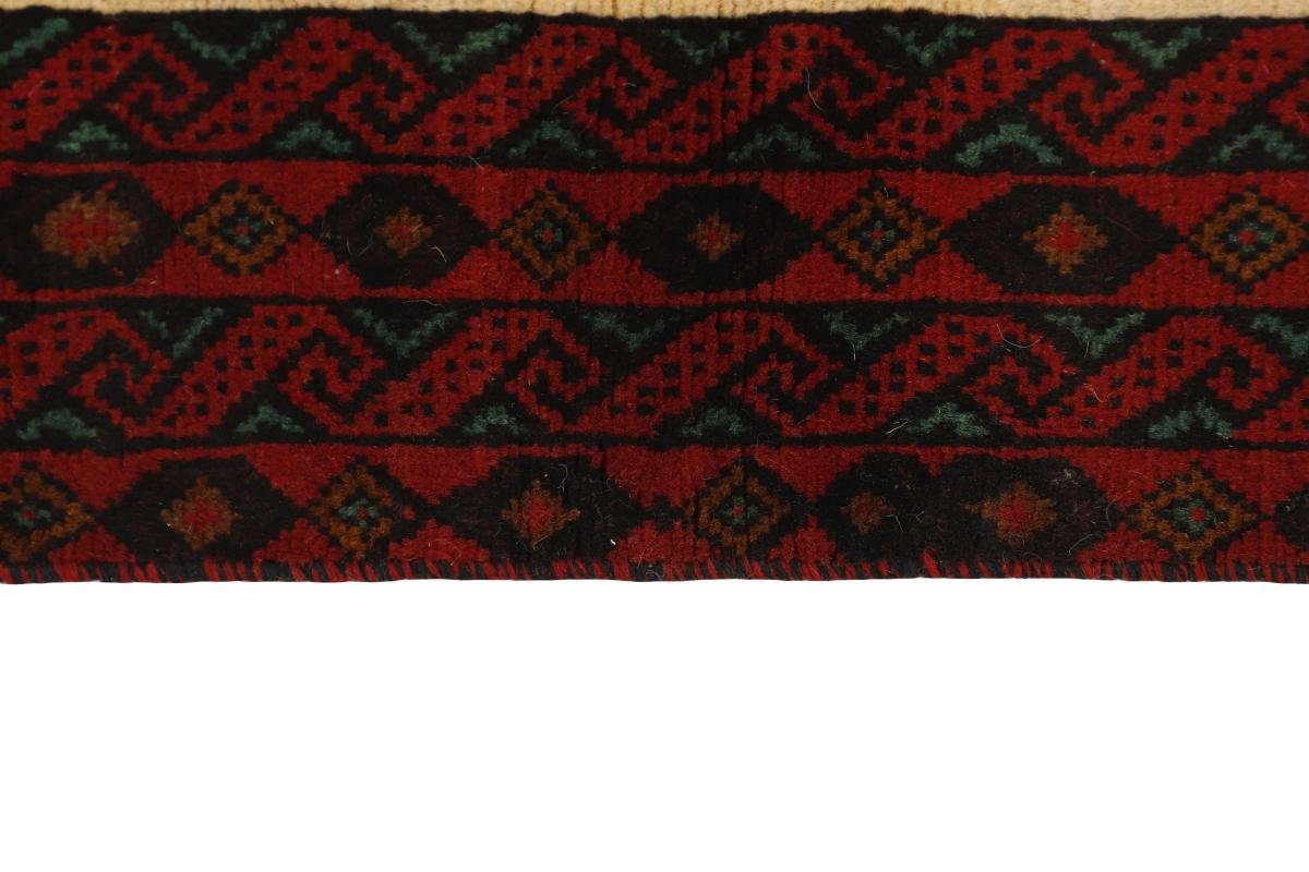 Orientteppich Belutsch Läufer, 6 92x166 / mm Perserteppich Trading, Handgeknüpfter Nain rechteckig, Orientteppich Höhe