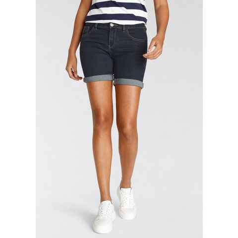 Arizona Jeansshorts Ultra-Stretch Mid-Waist