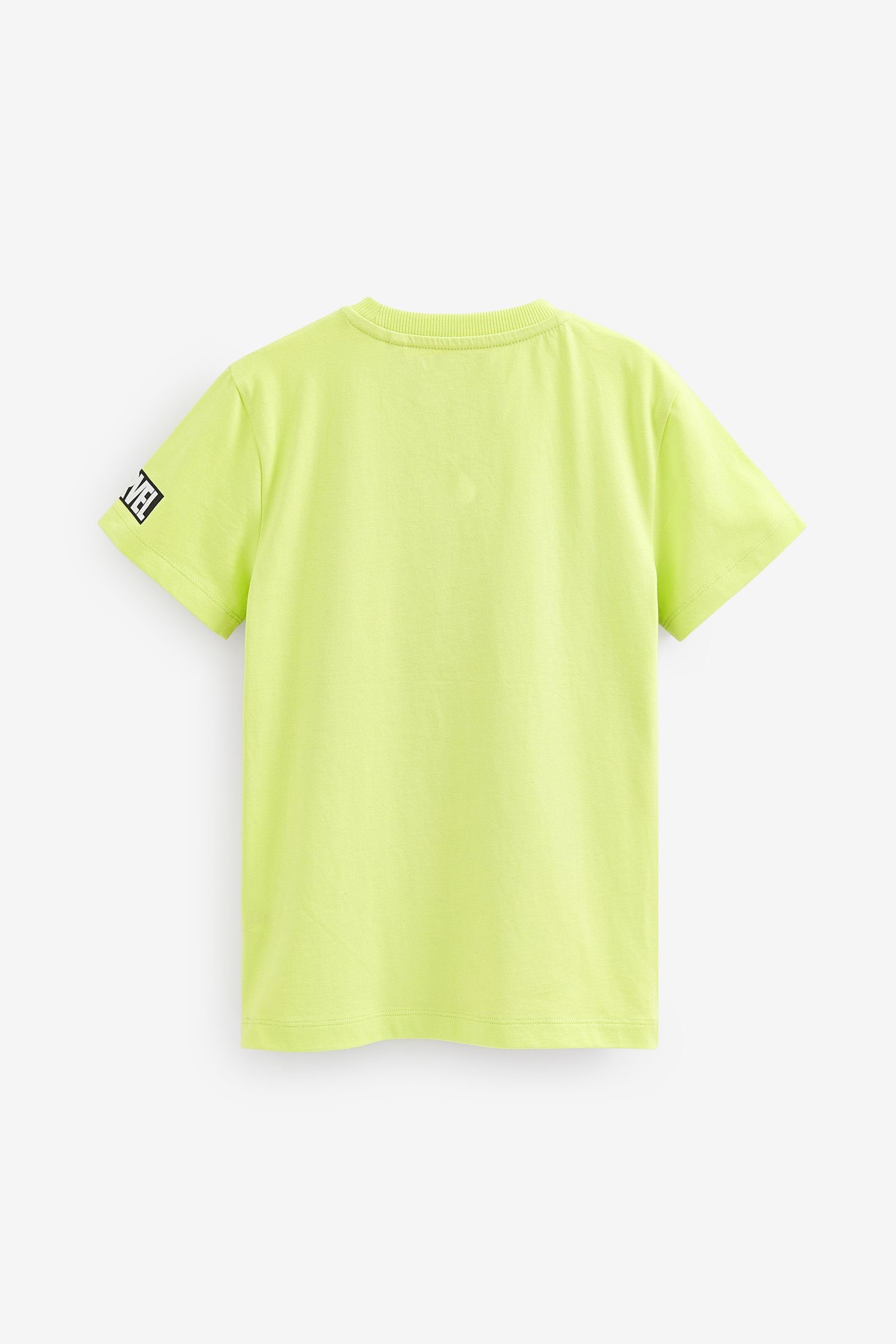 Next T-Shirt Avengers Superhero Green America License Lime Captain T-Shirt (1-tlg)