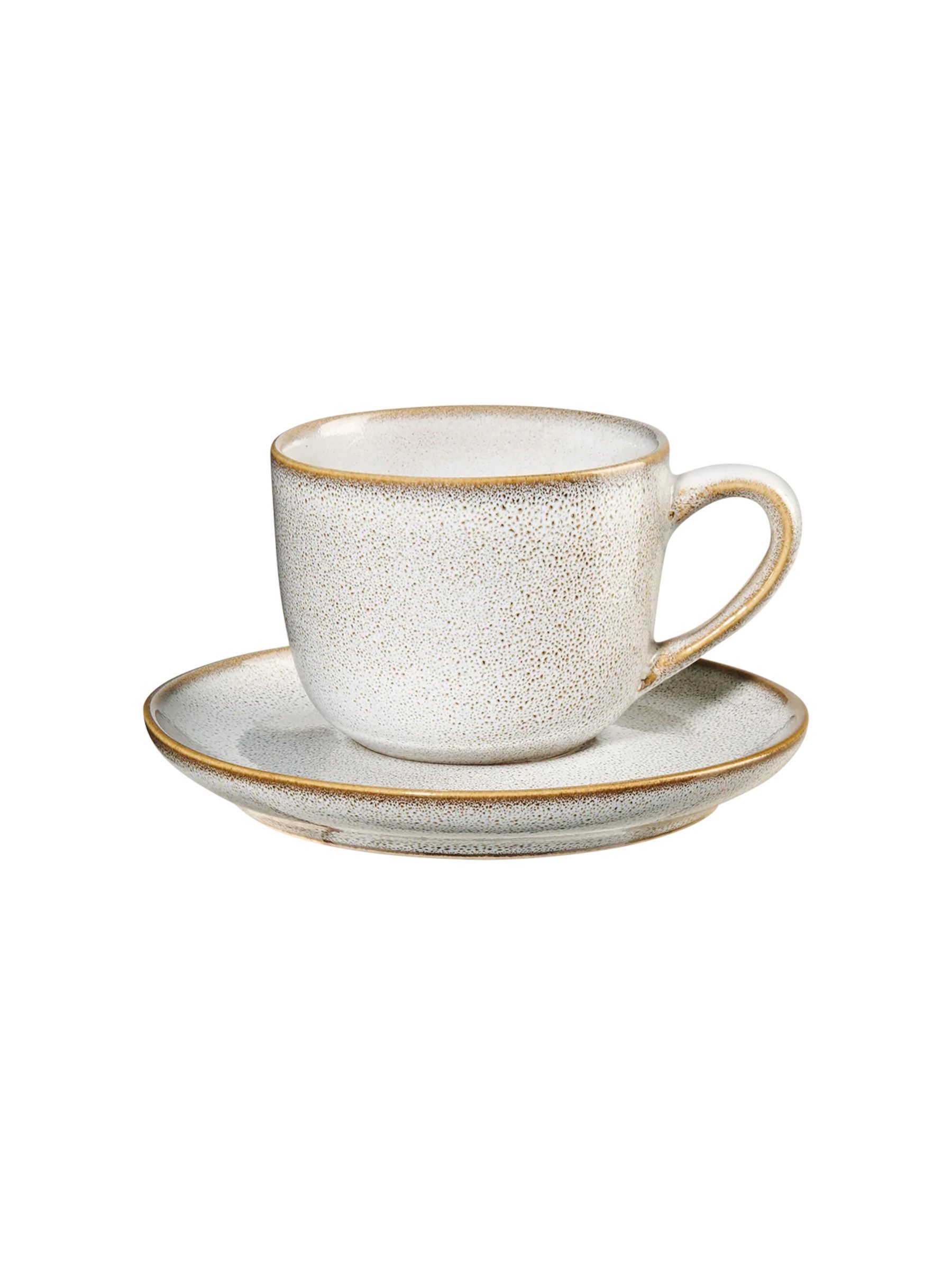ASA SELECTION Espressotasse ASA Selection saisons Espressotasse mit Untertasse, sand, Steinzeug