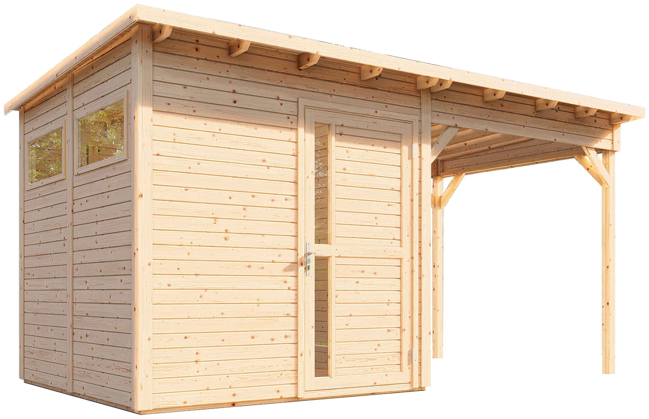 BERTILO Gartenhaus Pentus 2, BxT: 468x265 cm, (Set)