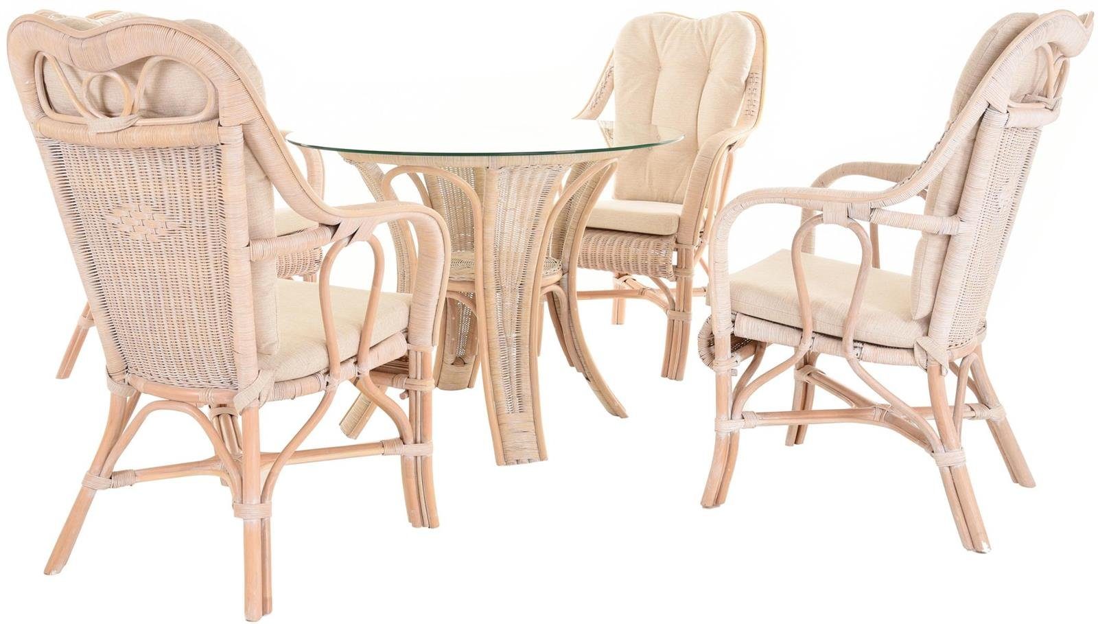 Krines Home Sitzgruppe Rattangruppe Wintergartenset Wintergarten günstig online kaufen