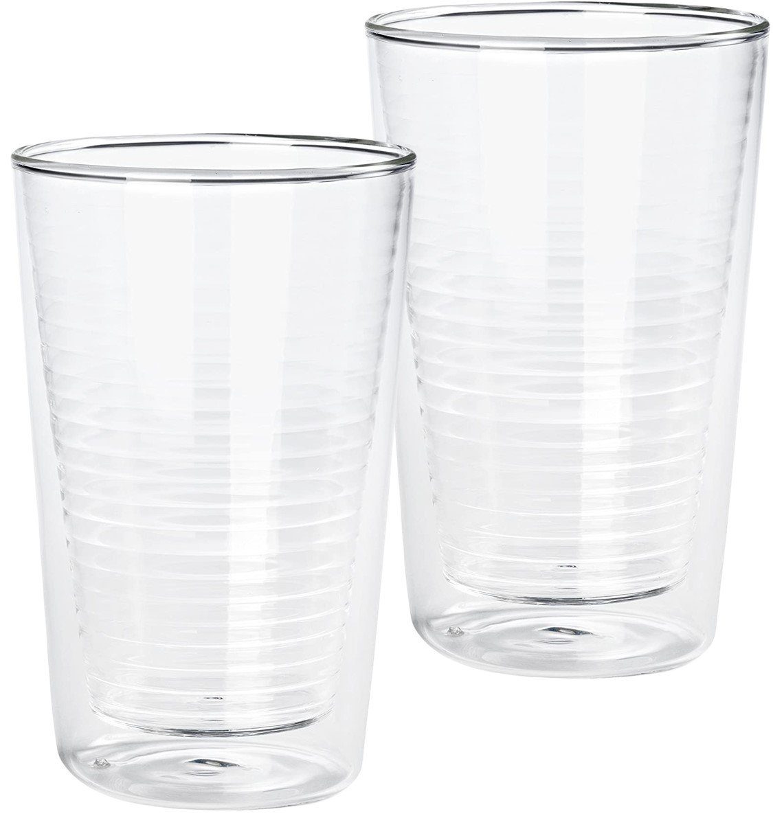 Latte-Macchiato-Glas Doppelwandige Gläser 310ml Latte Macchiato Gläser - 2 Stück