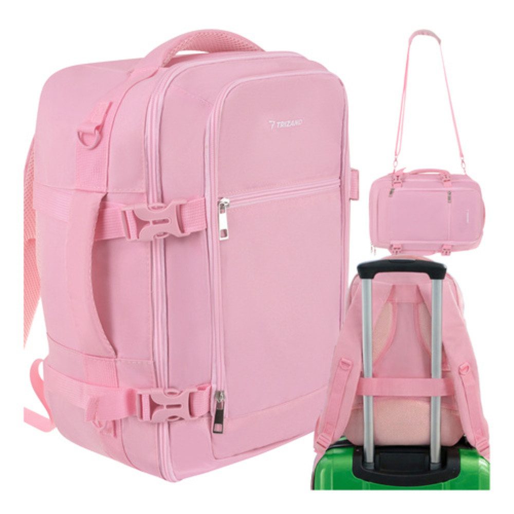 Trizand Reiserucksack Handgepäck 2-in-1 Rucksack (Spar-Set, 1-tlg., leichte Kabinentasche), 20L Volumen bieten Platz für alles Nötige
