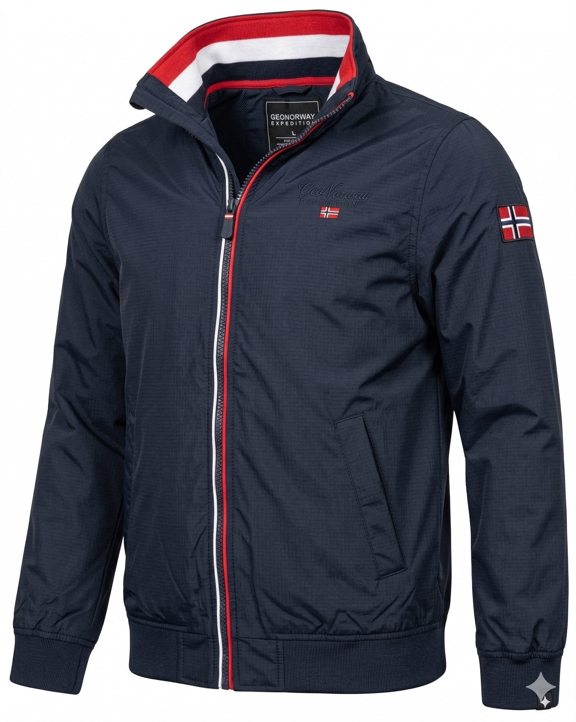 Geographical Norway Steppjacke Herren leichte Übergangsjacke, wasserabweisend Herbst & Frühling