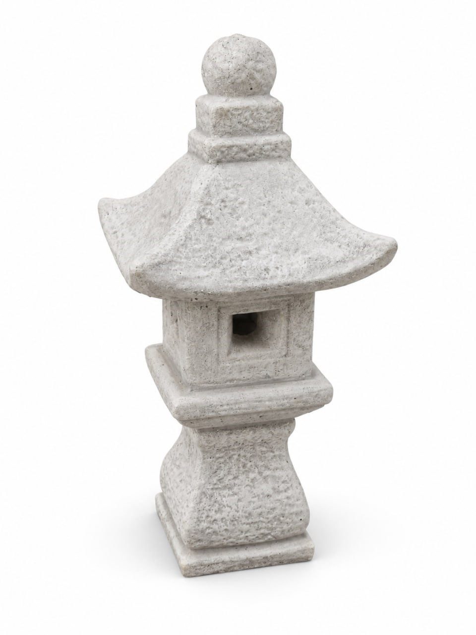 Xlmoebel Dekofigur Pagodenlaterne Steinoptik Japan Garten Asia Zen Grau Sofort (Einzelstück, 1 St., 1-teilig), Hergestellt in Europa
