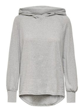ONLY Sweatshirt Elcos Emma (1-tlg) Plain/ohne Details, Drapiert/gerafft, Weiteres Detail