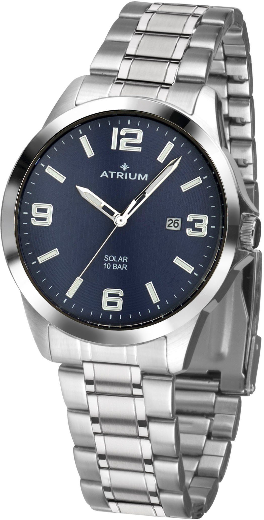 Atrium Quarzuhr A32-35, Gehäuse aus Edelstahl, Gehäuse-Ø ca. 41 mm