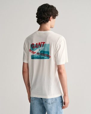 Gant T-Shirt WASHED GRAPHIC SS T-SHIRT Mit Rückenprint