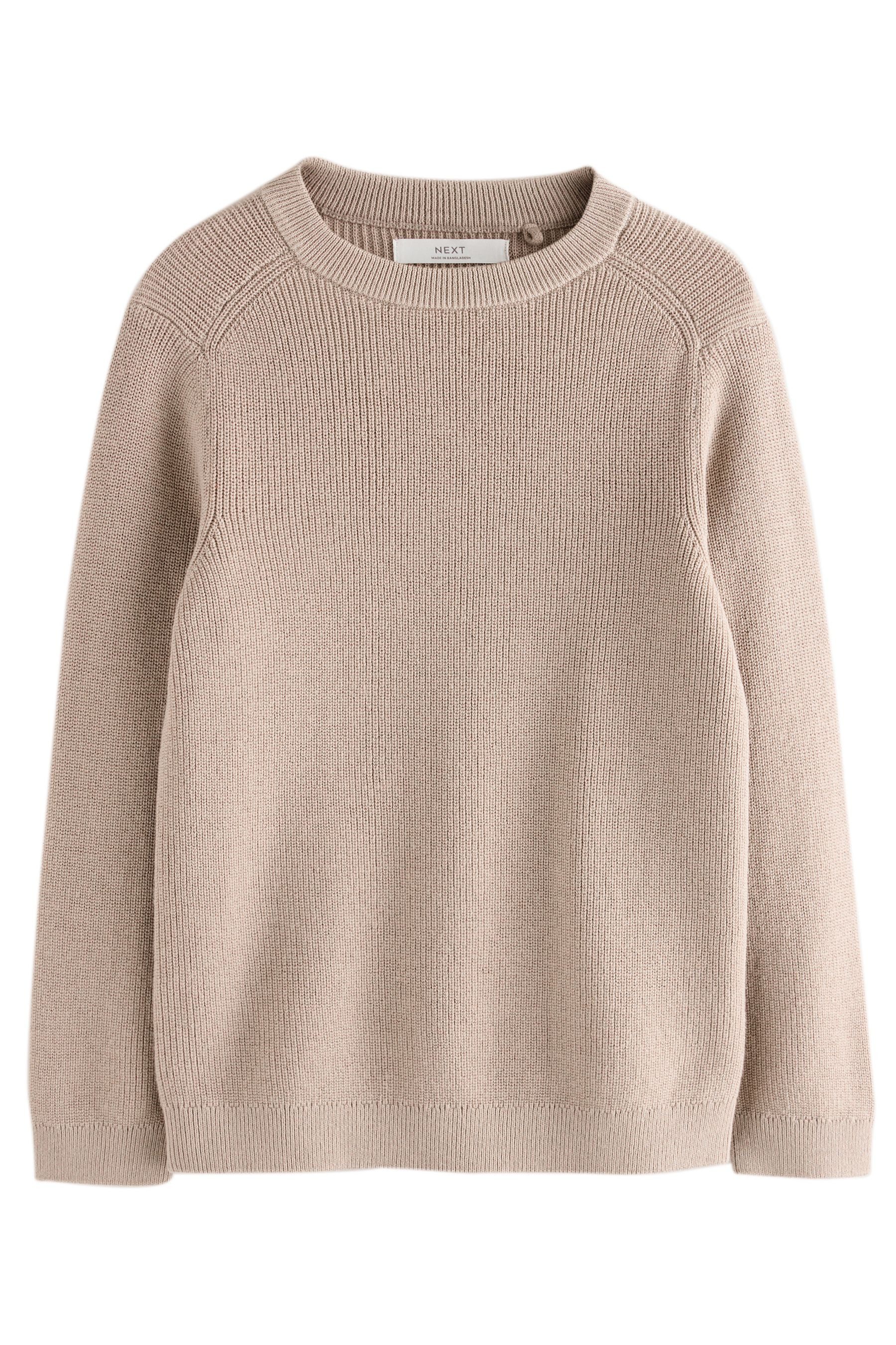 Next Rundhalspullover Strickpullover mit Rundhalsausschnitt Baumwolle günstig online kaufen