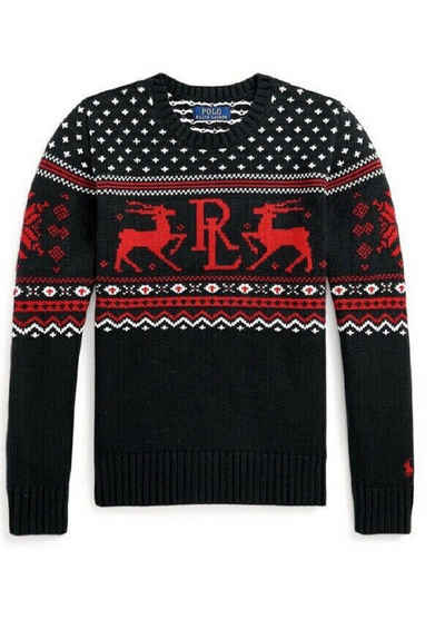 Polo Ralph Lauren Rundhalspullover Polo Ralph Lauren Kinder Pullover, POLO RALPH LAUREN REINDEER Pullover