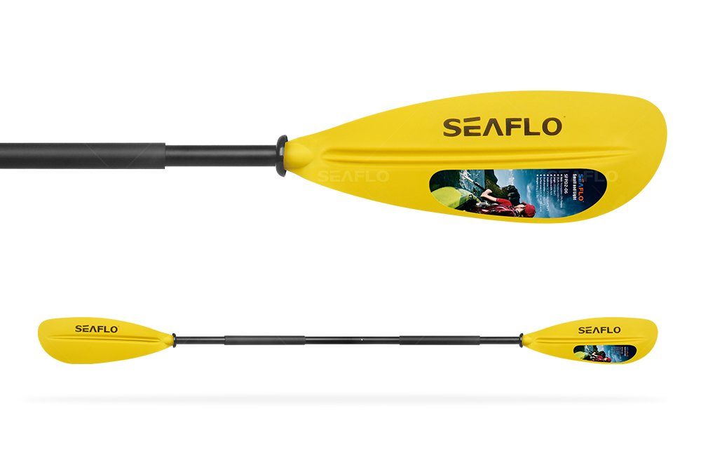 Einerkajak Paddel (mit 1003, und gelb Angelrutenhalter) SEAFLO