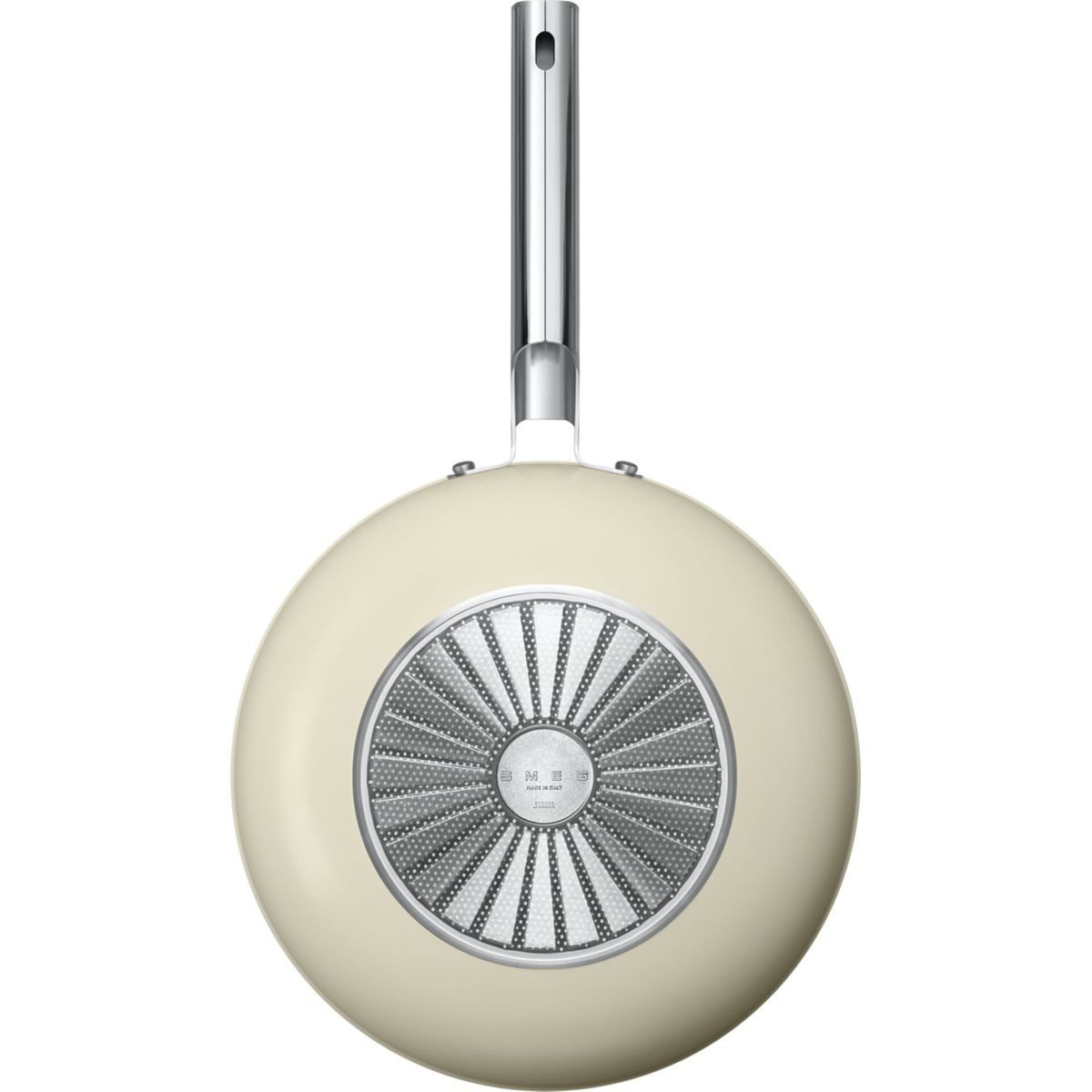 Smeg Kochtopf WOF3002CRM Wok Ø30 cm, Creme – Bild 5 von 5