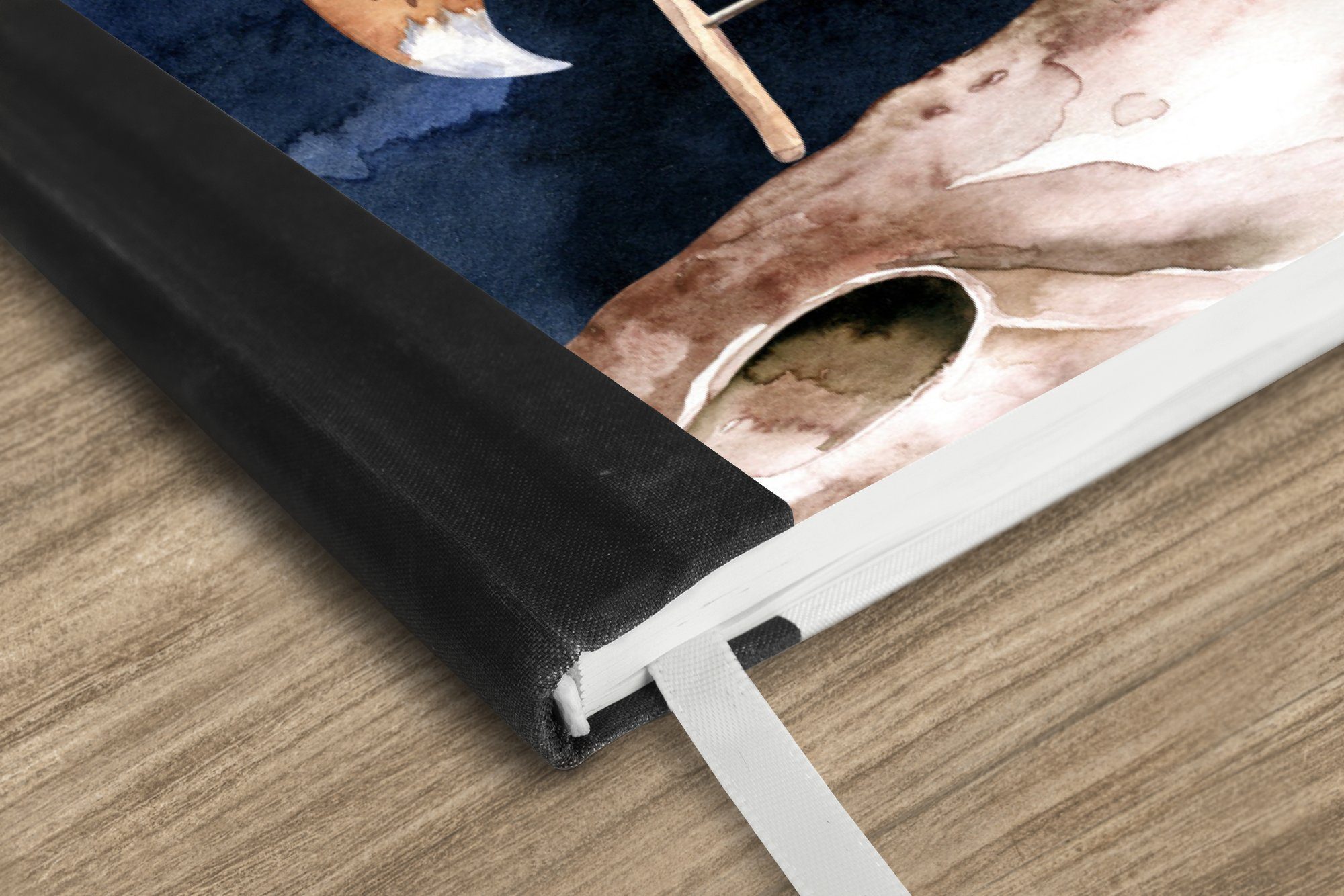Thumbnail - MuchoWow Notizbuch Weltraum - Rakete - Fuchs - Jungen - Mädchen - Kind, Notebook, Notizblock a5, Tagebuch, Journal Linie...