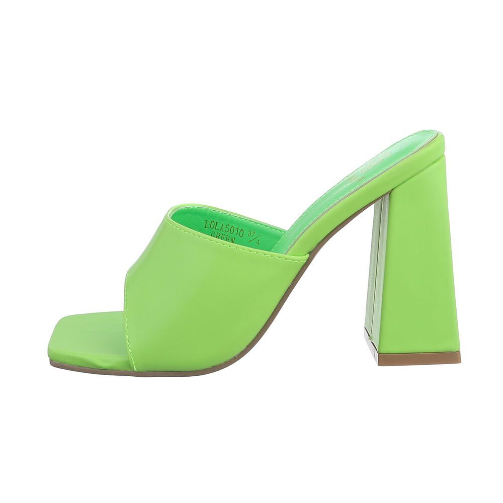 Ital-Design Damen Mules Freizeit Pantolette (83448382) günstig online kaufen