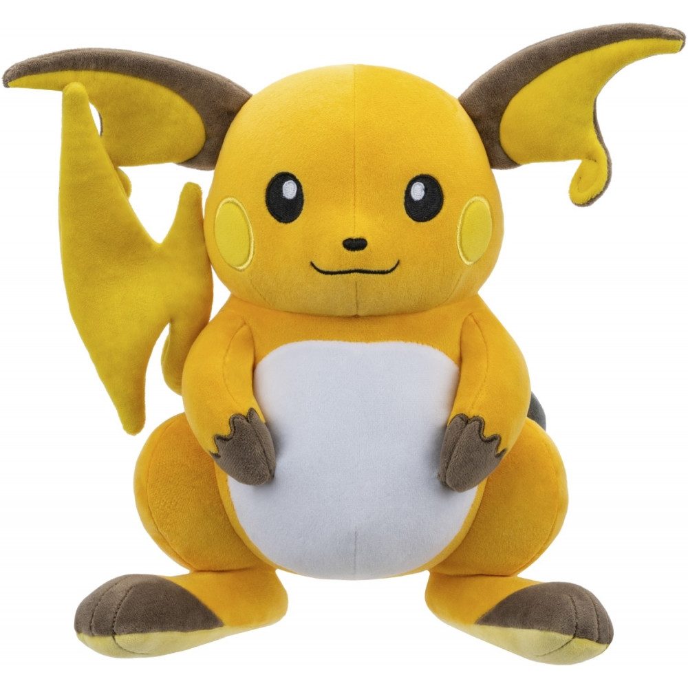 Jazwares Plüschfigur Jazwares Raichu #2 Plüsch (30cm) - Pokémon Plüschtier. (30 cm Plüsch Raichu)