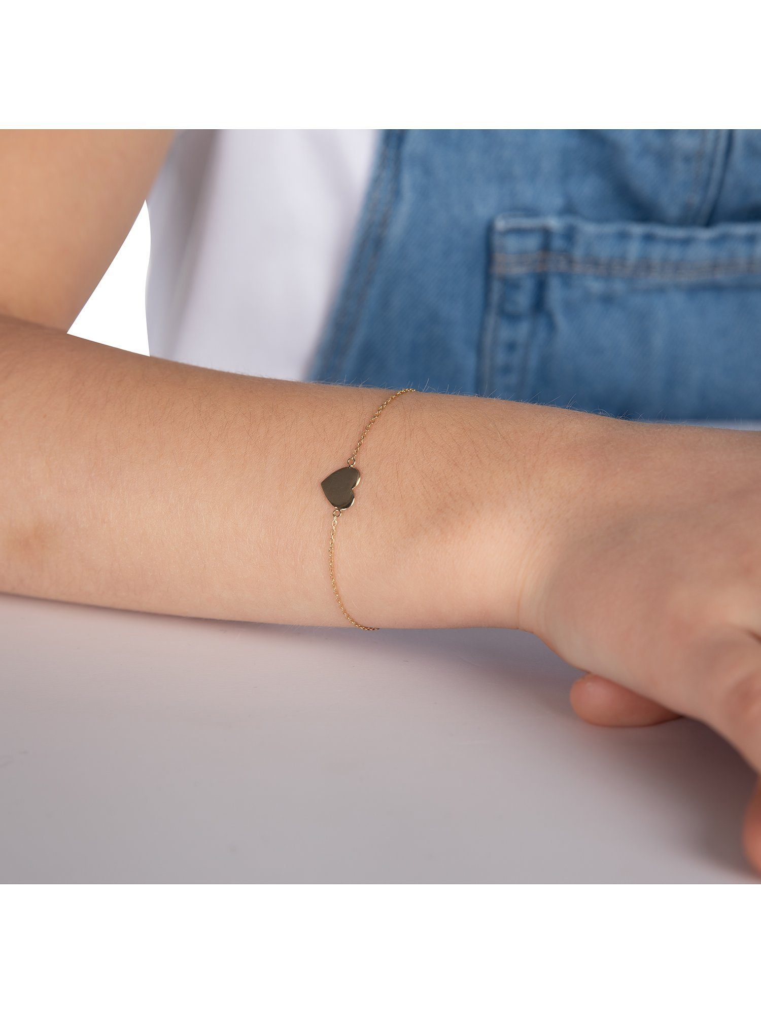 FAVS Armband FAVS Little Friends Mädchen-Armband 375er Gelbgold