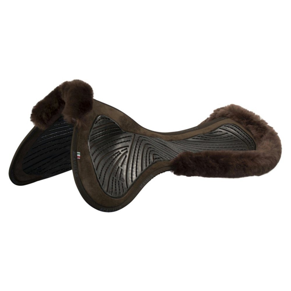 Acavallo Gelpad Acavallo CC Halfpad doppelseit. Gel 1/2 Lammfell
