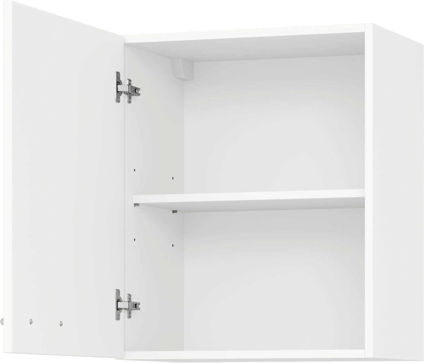KOCHSTATION Hängeschrank "KS-Scafa", wahlweise Türschlag rechts oder links in meheren Breiten, Höhe 60 cm, wahlweise Türschlag rechts oder links