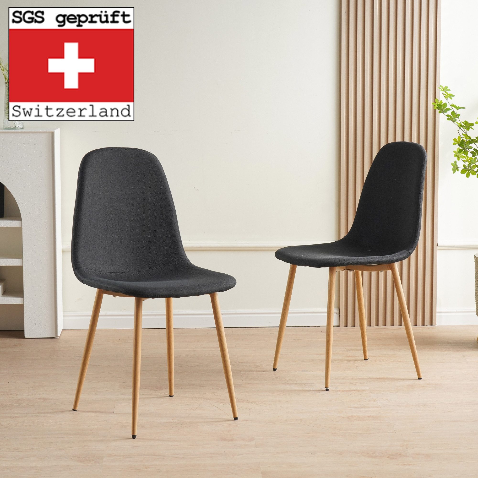 Albatros International Esszimmerstuhl Esszimmerstühle FANO mit Füssen Holzo günstig online kaufen