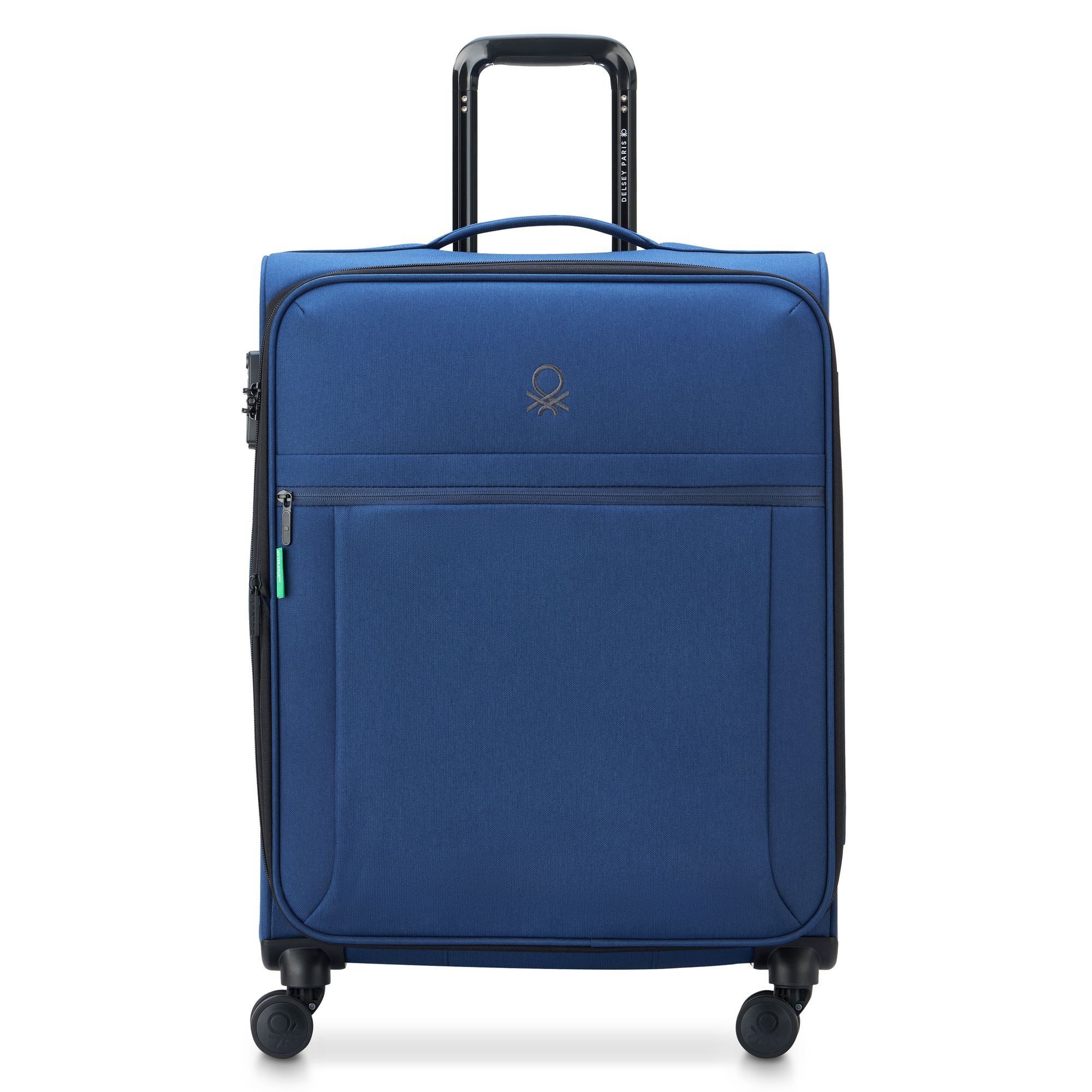 Delsey Paris Weichgepäck-Trolley Delsey Paris x United Colors of Benetton, 4 Rollen, Polyester