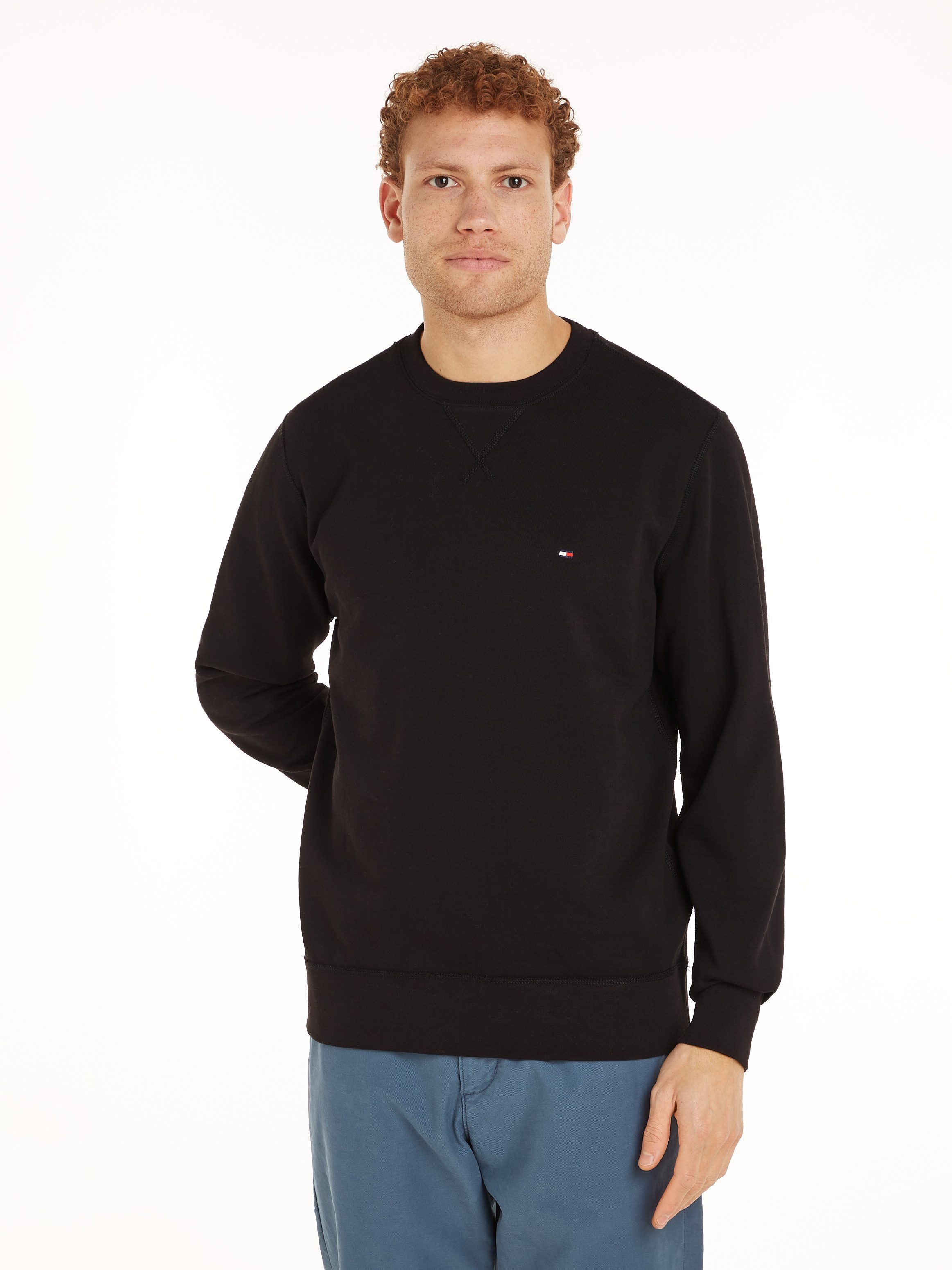 Tommy Hilfiger Sweatshirt ESSENTIAL TERRY CREWNECK günstig online kaufen